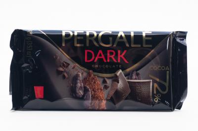 Горький шоколад Pergale 72% 100 гр