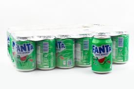 Напиток безалкогольный газированный Fanta Sandia zero azucar 330 мл