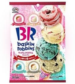 Леденцы со вкусом мороженого Baskin Robbins 80 гр
